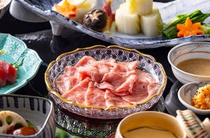 日本料理「さくら」黒毛和牛の贅沢な冷しゃぶランチ＆ディナーコース