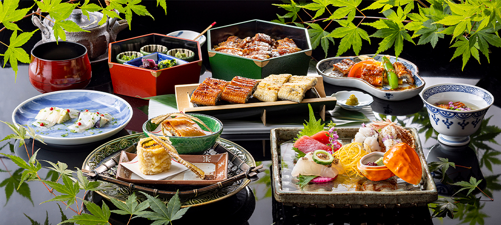 【7月13日～9月1日】日本料理「さくら」夏季限定メニュー～鰻尽くしのディナーコース～