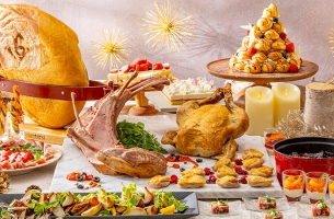 心躍る冬を祝う 贅沢なごちそうが勢ぞろい！「ウィンターホリデー ビュッフェ」