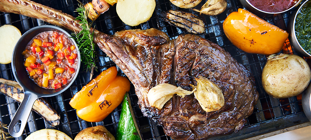 【2026】BBQテラス「アブレイズ」約1kgの肉を豪快に喰らう！トマホークプレート