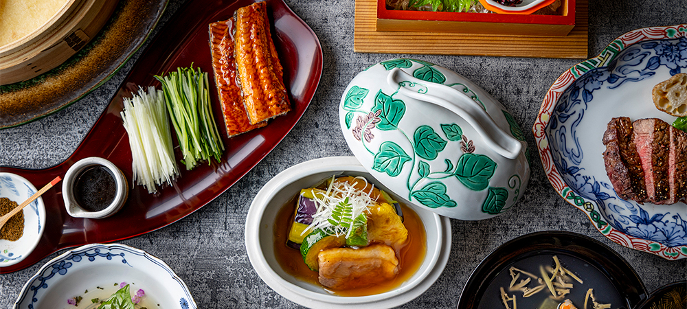 四季折々の食材を取り入れた会席ディナー『琴平(ことひら)~清流会席~』
