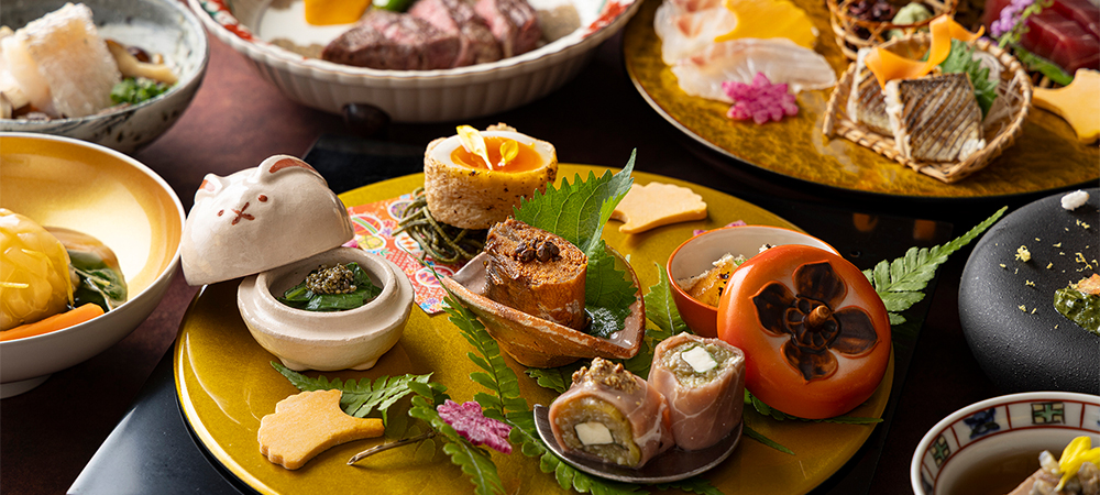 四季折々の食材を取り入れた会席ディナー『琴平（ことひら）～秋彩会席～』